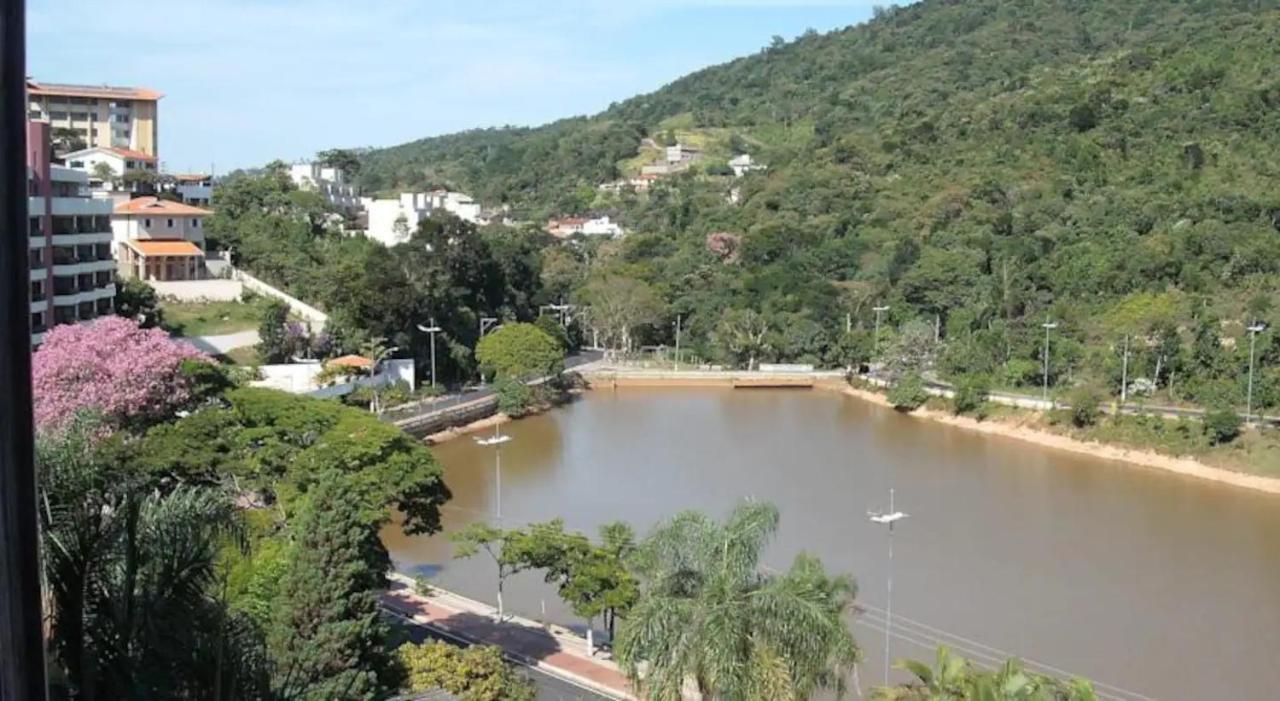 Agradavel Flat - Cavalinho Branco - Aguas De Lindoia Apartment Exterior foto
